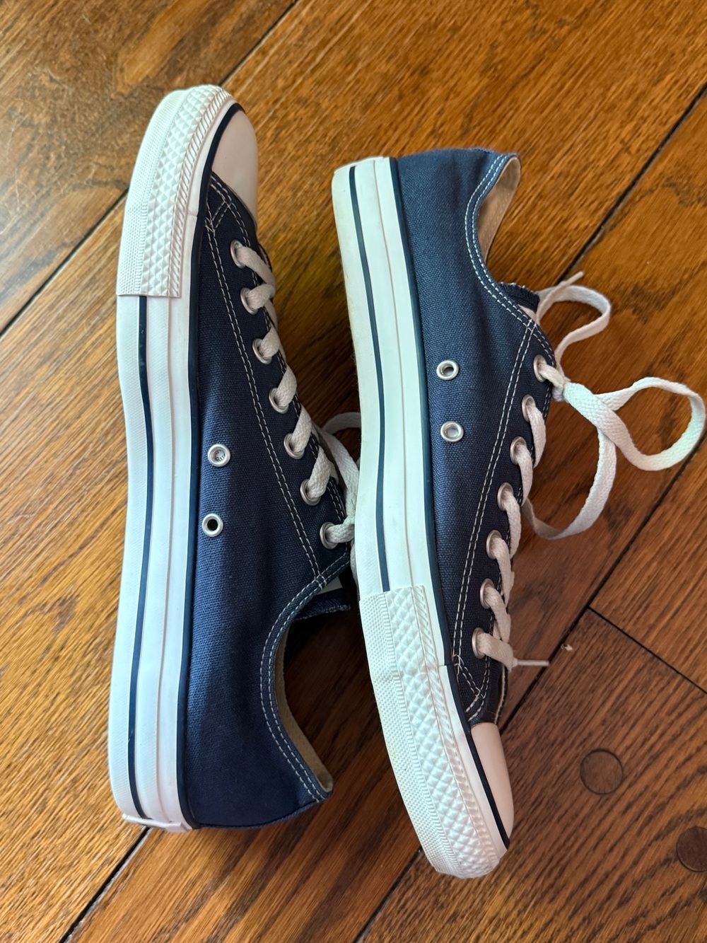 CONVERSE Chuck Taylor All-Star Low-Top Sneakers Navy Blue Men's 11/Women’s 13 - Picture 6 of 10
